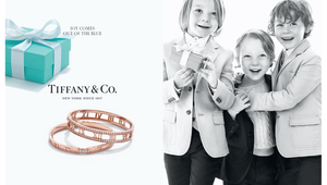 Tiffany & Co Joy Comes Out Of The Blue Box
